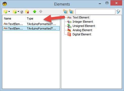In Visuino Set Components