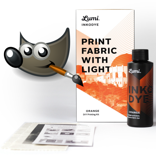 Prepping Images for Lumi Inkodye Using Free (and Open Source) Software (GIMP)