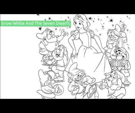 Top 20 Free Printable Snow White Coloring Pages