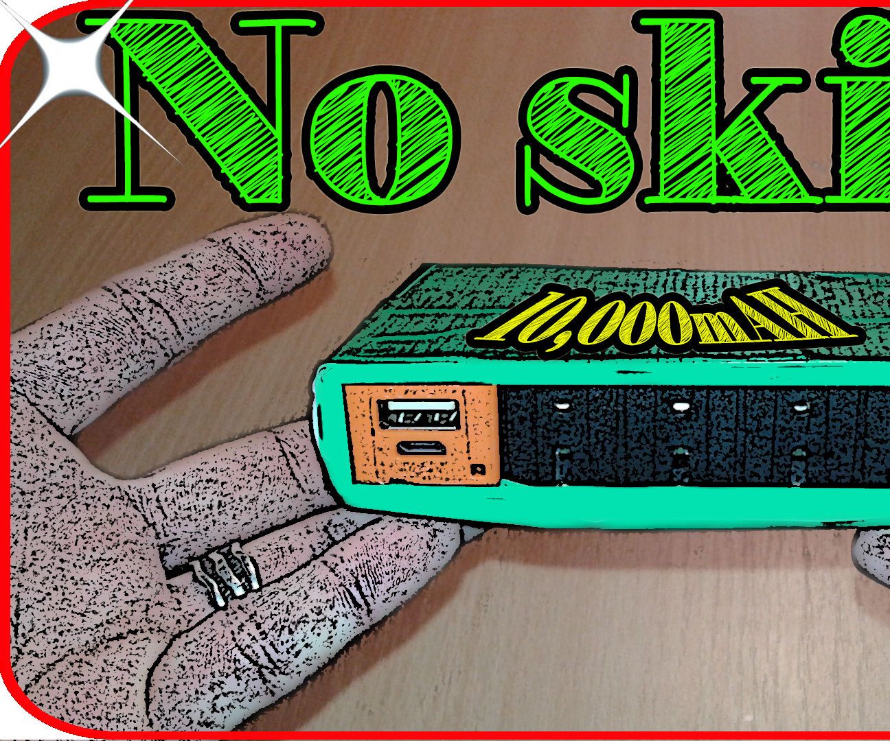 Diy Rechargeable Power Bank 10000mAH