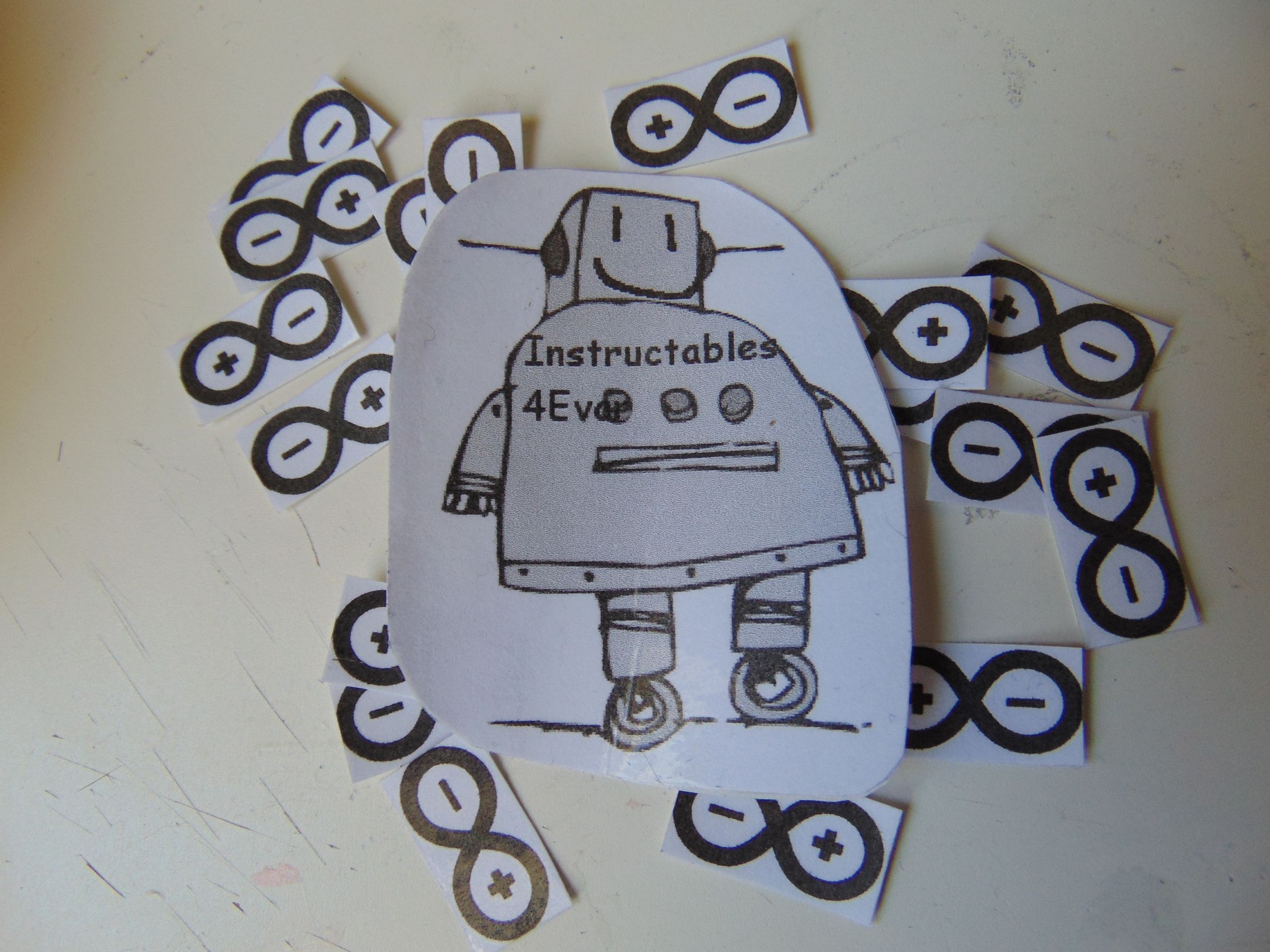 Homemade stickers, my way