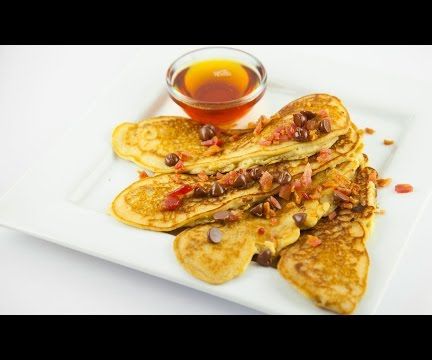 Bacon Strip Pancakes
