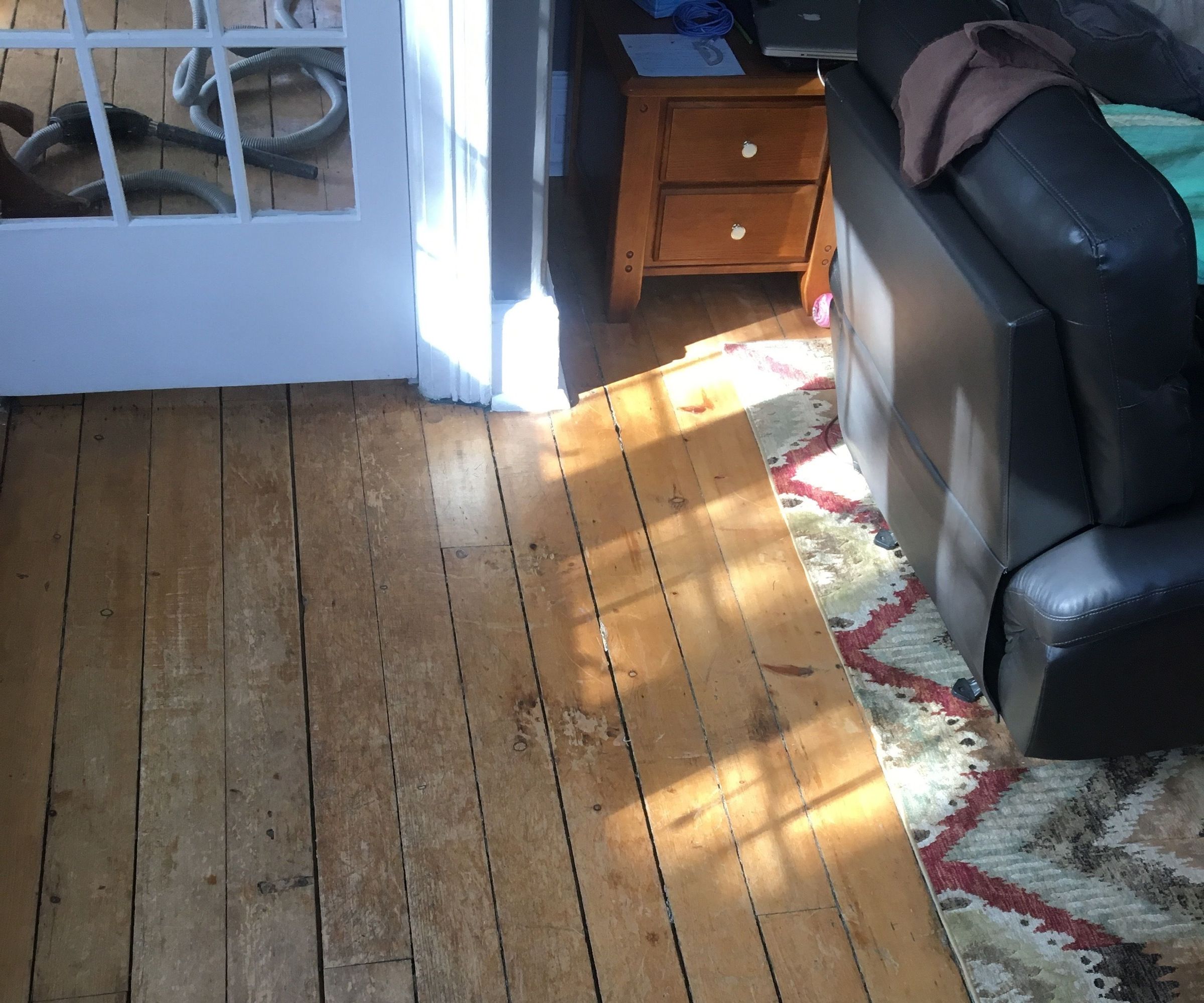Refinishing Traffic Area on a Wood Floor