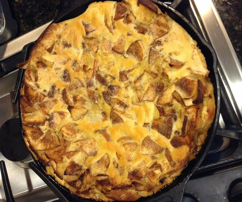 Dutch Baby Apple Pancake