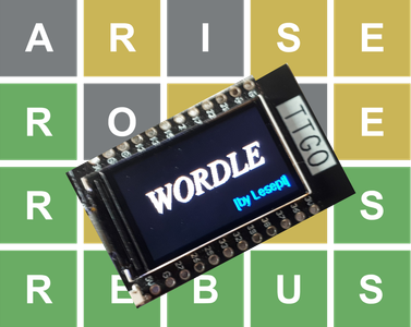Play / Practice Wordle on ESP32
