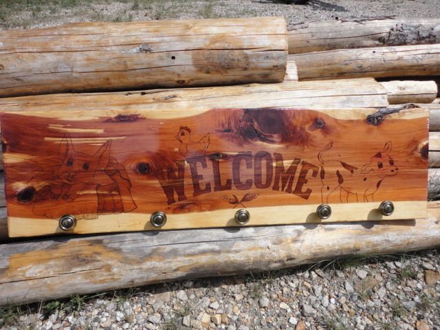 Farm Welcome Sign