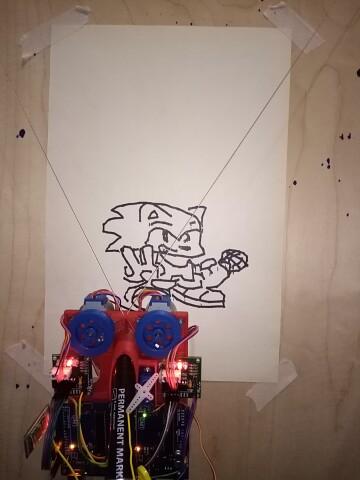 VERTICAL X-Y PLOTTER || DRAWING ROBOT || ARDUINO PLOTTER : 6 Steps ...