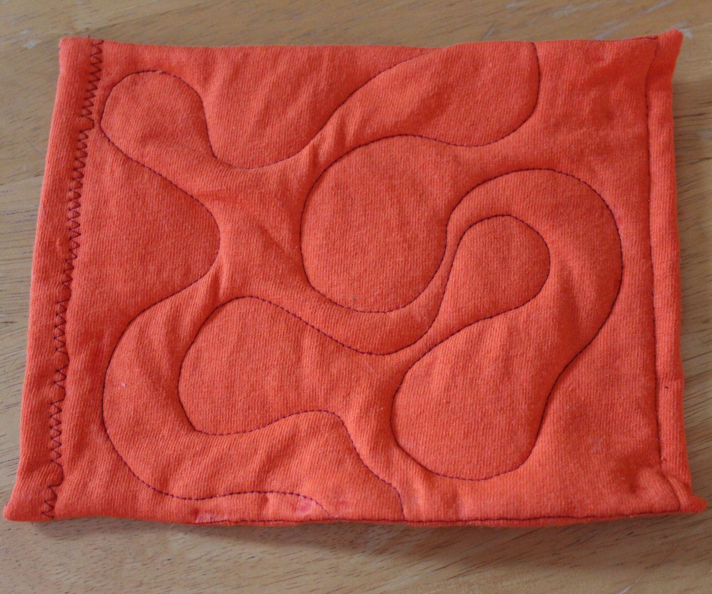 My First Quilted Coffee Cup Mat