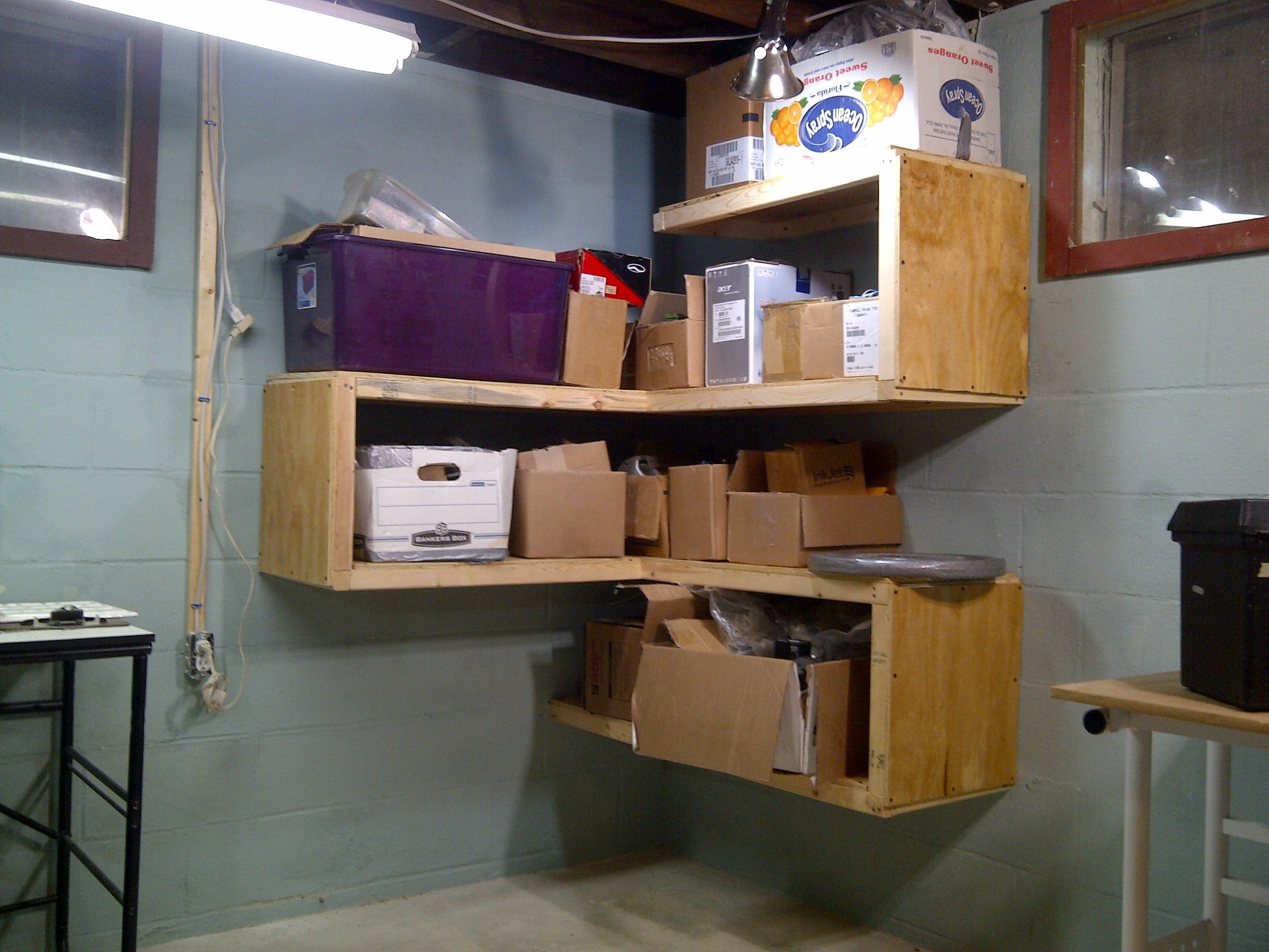 Inexpensive Corner Shelving 3 Steps (with Pictures) Instructables
