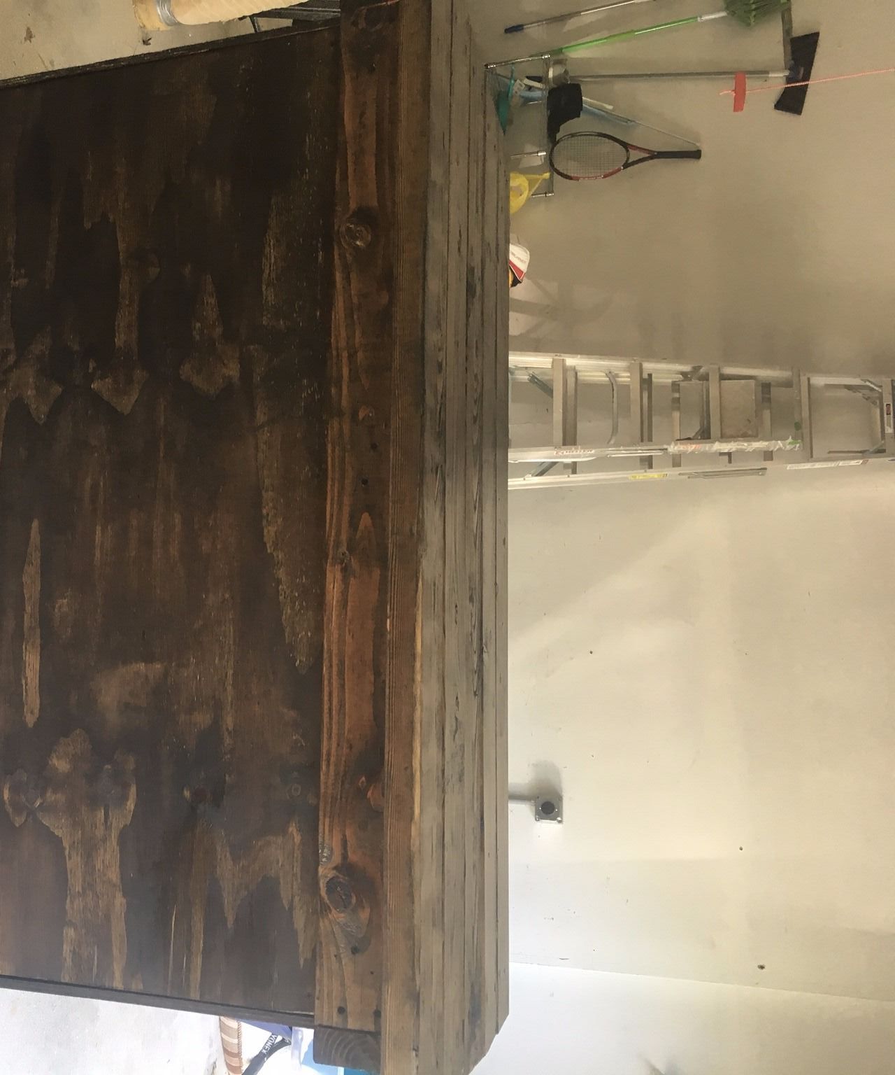 Outdoor Patio Bar With Shelf