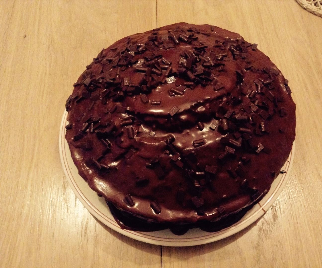 Prep for Chocolate Cake