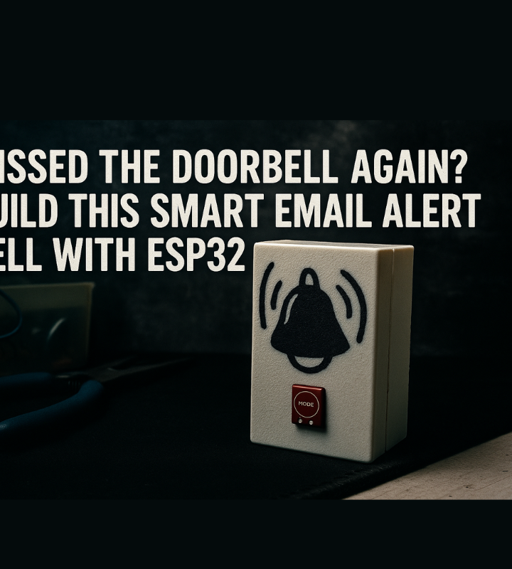 Never Miss the Doorbell Again: Build This Smart Email Bell With ESP32