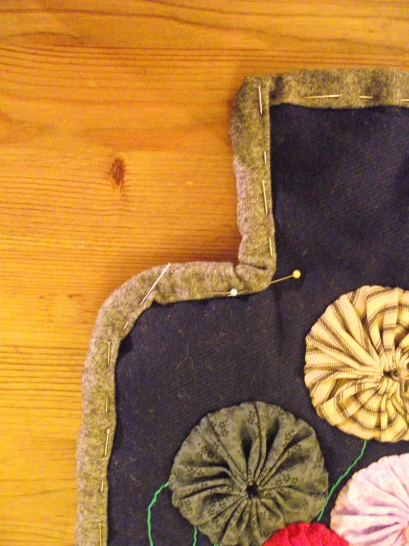 Make Binding (for Trim) and Sew Into Place to Finish!