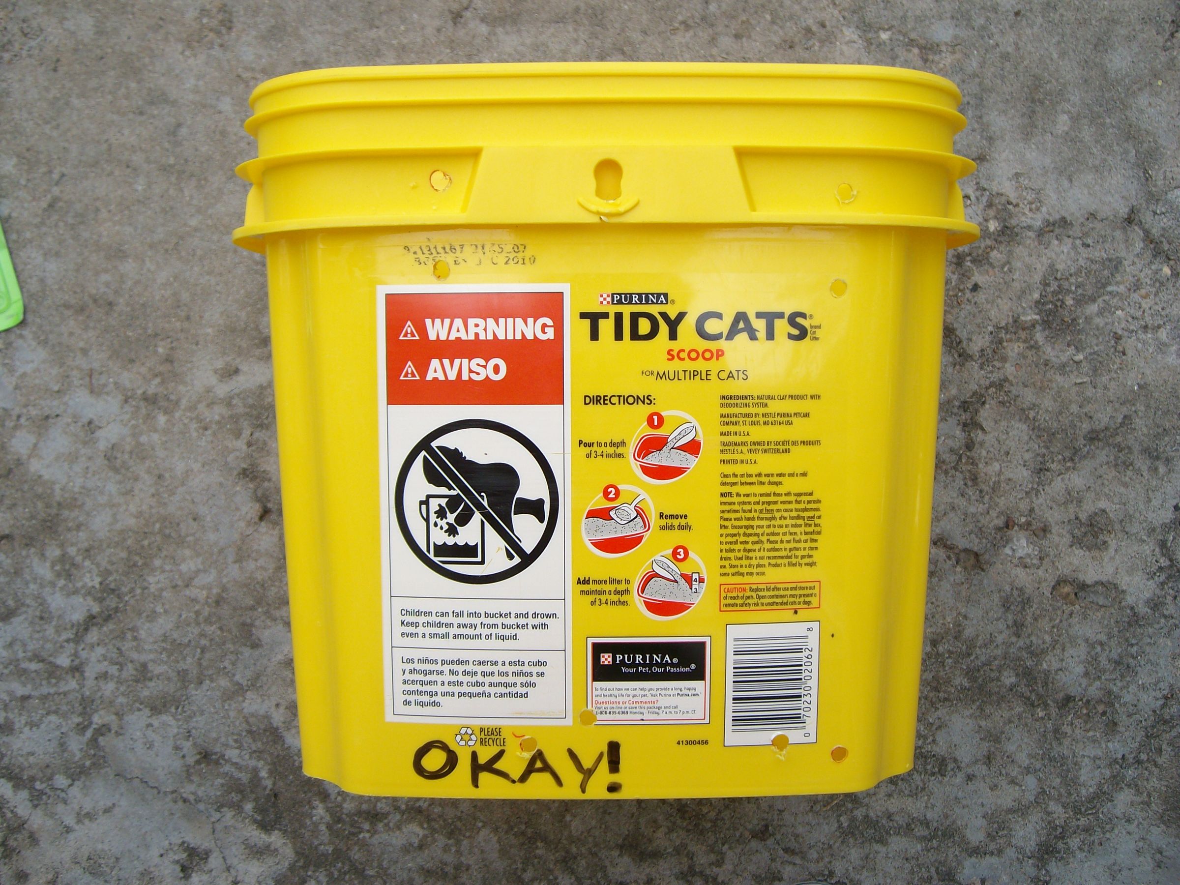 KITTY Litter Pannier! 4 Steps (with Pictures) Instructables