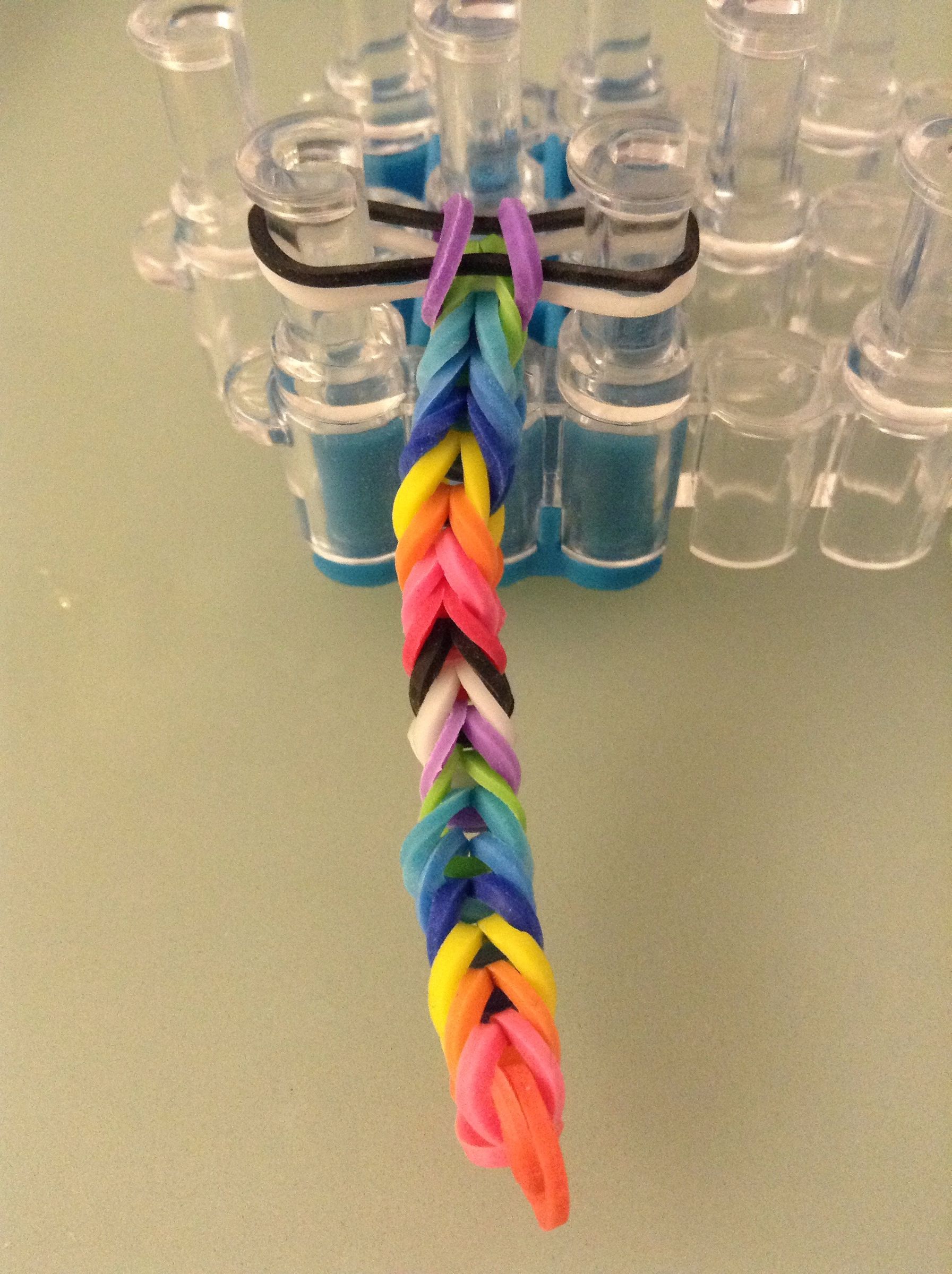 Rainbow Loom Fishtail 11 Steps Instructables
