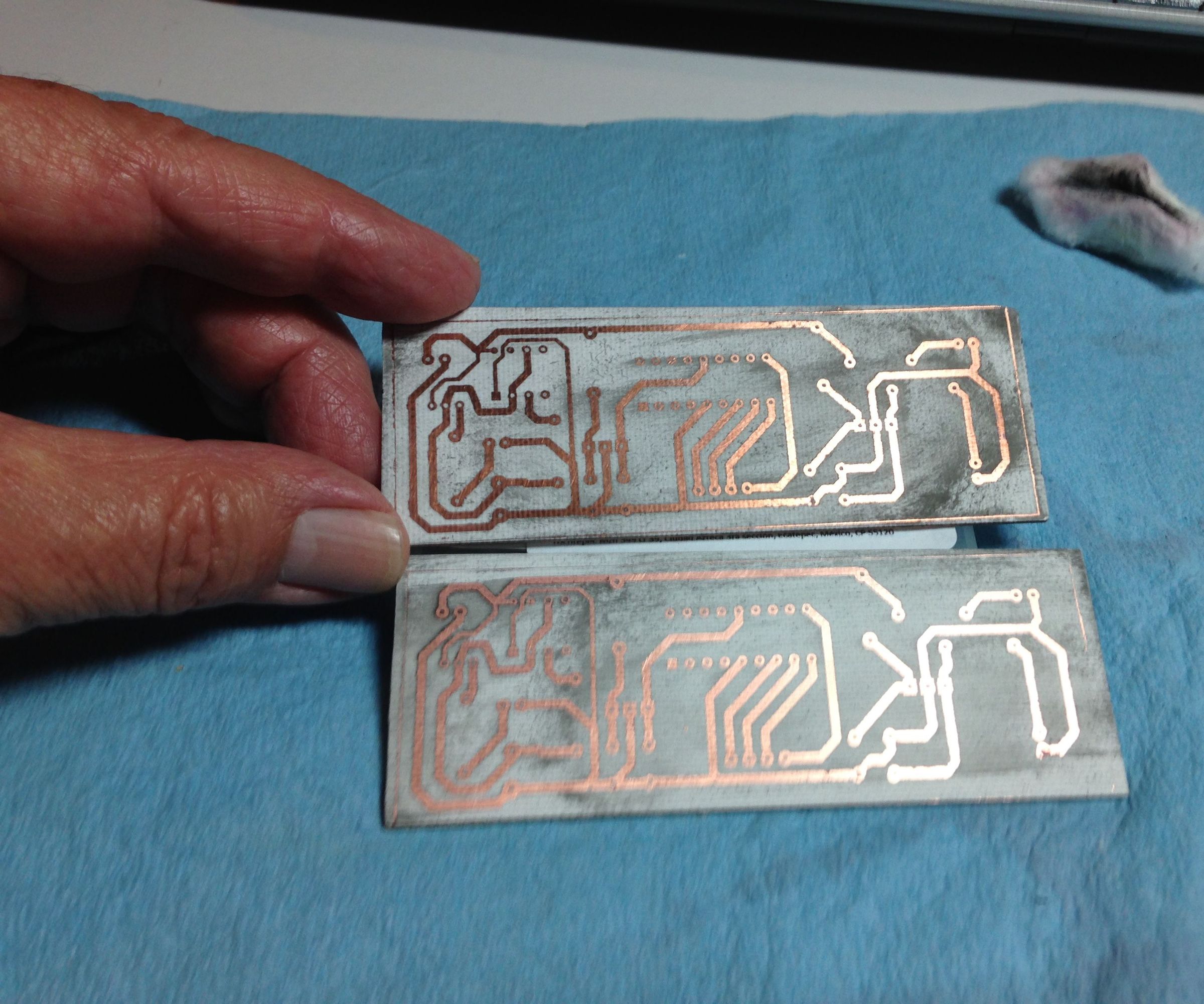 Laser Printed PCB's, Perfect and Easy.