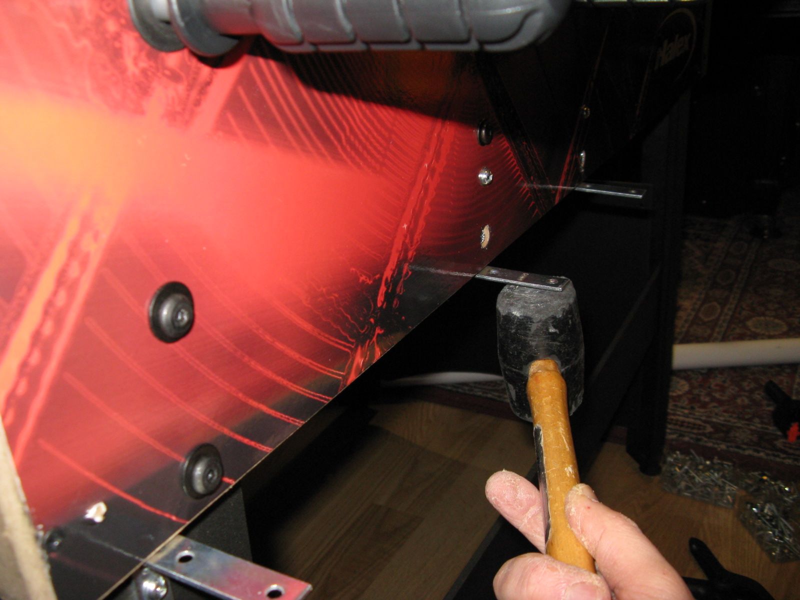 Add Side Ball Returns Your Halex/Franklin Foosball Table 33 Steps