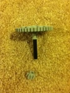 100% Lego Clock