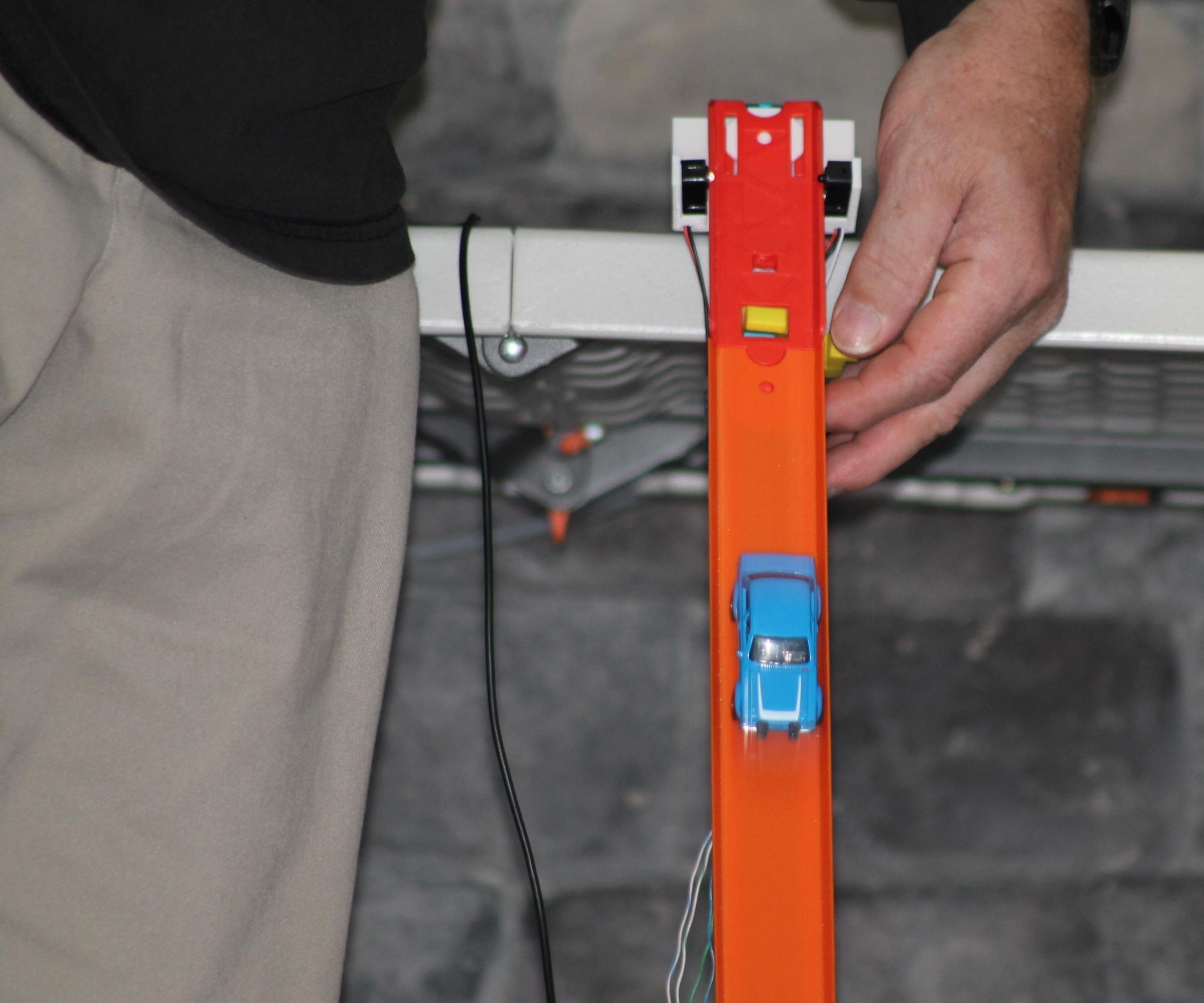 Laser Timed Hot Wheels Drag Strip