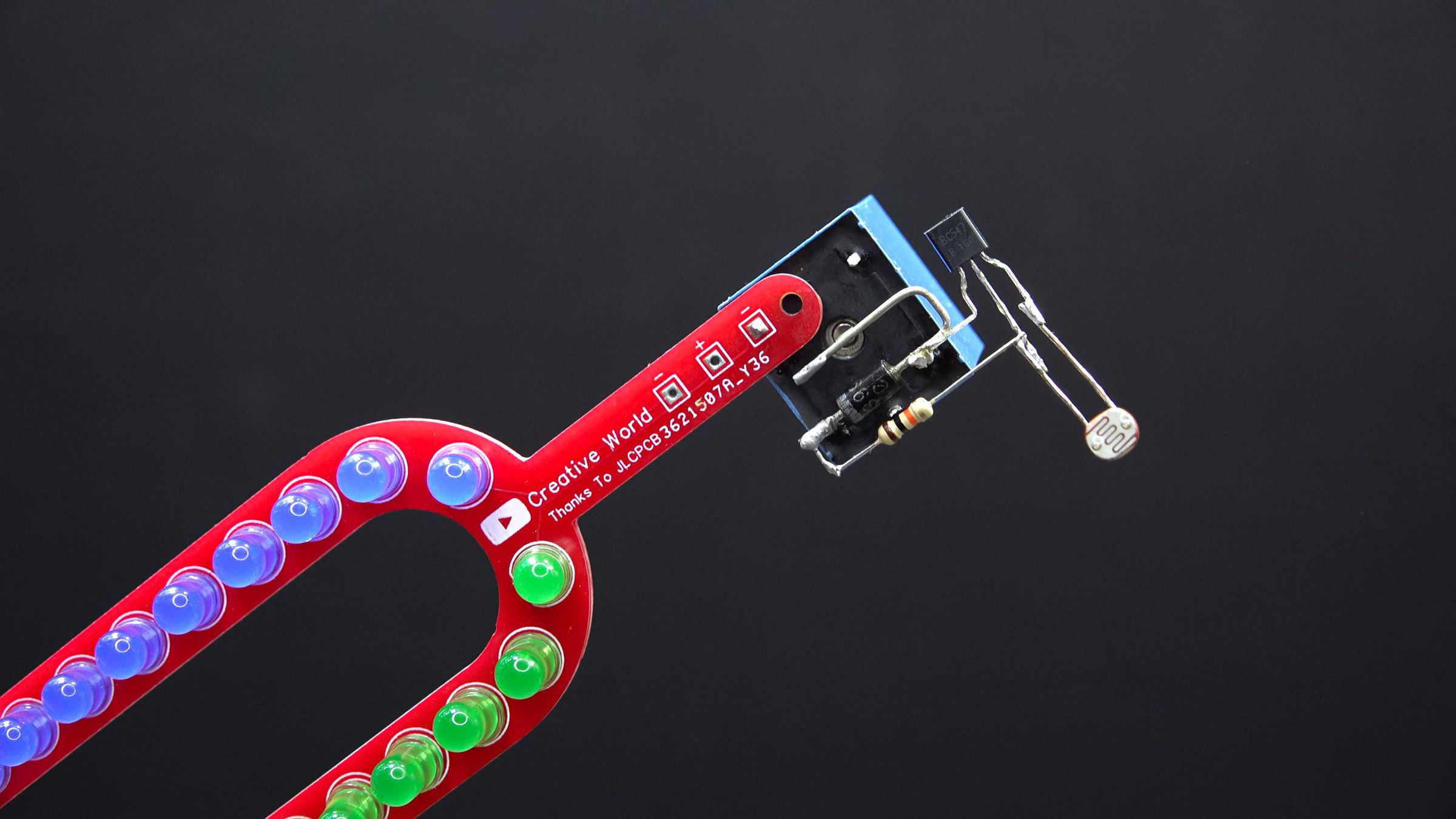 How to Make a LED Flasher Circuit With Relay and LDR 5 Steps