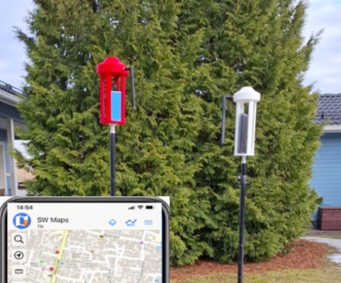 Wireless GNSS RTK Rover and Base Set