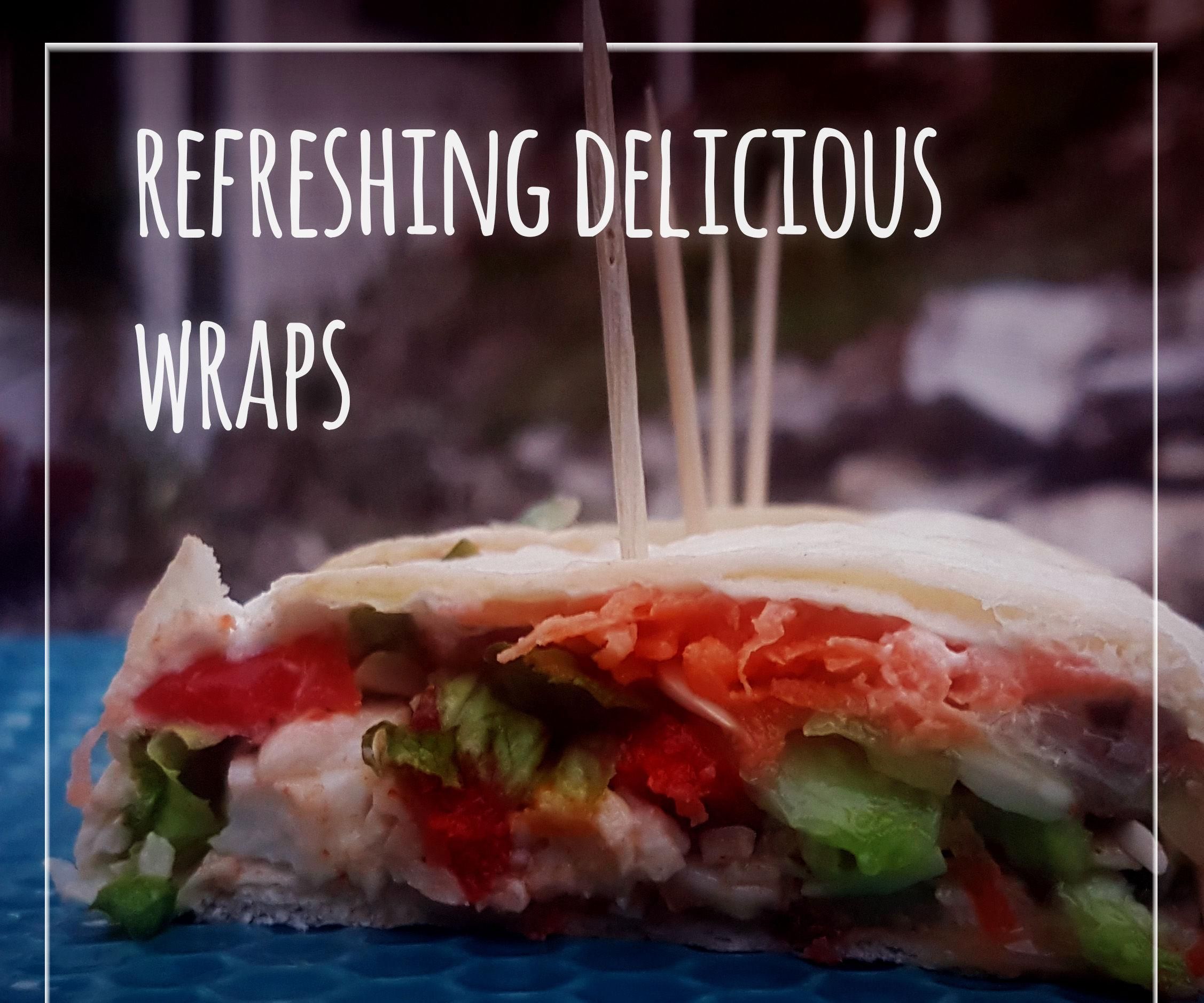 Refreshing Delicious Wraps