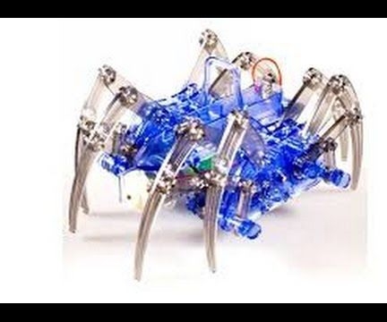  Mainan Anak - Robot Laba-Laba - Building DIY Spider Robot