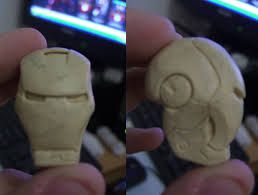 Clay Ironman Head