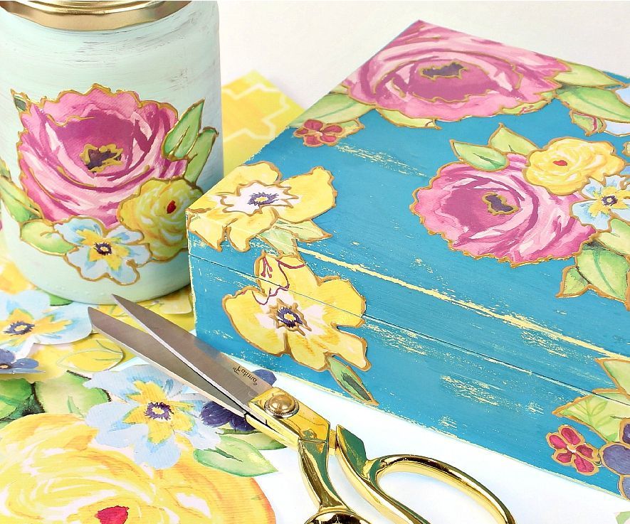 Vintage Gift Box DIY