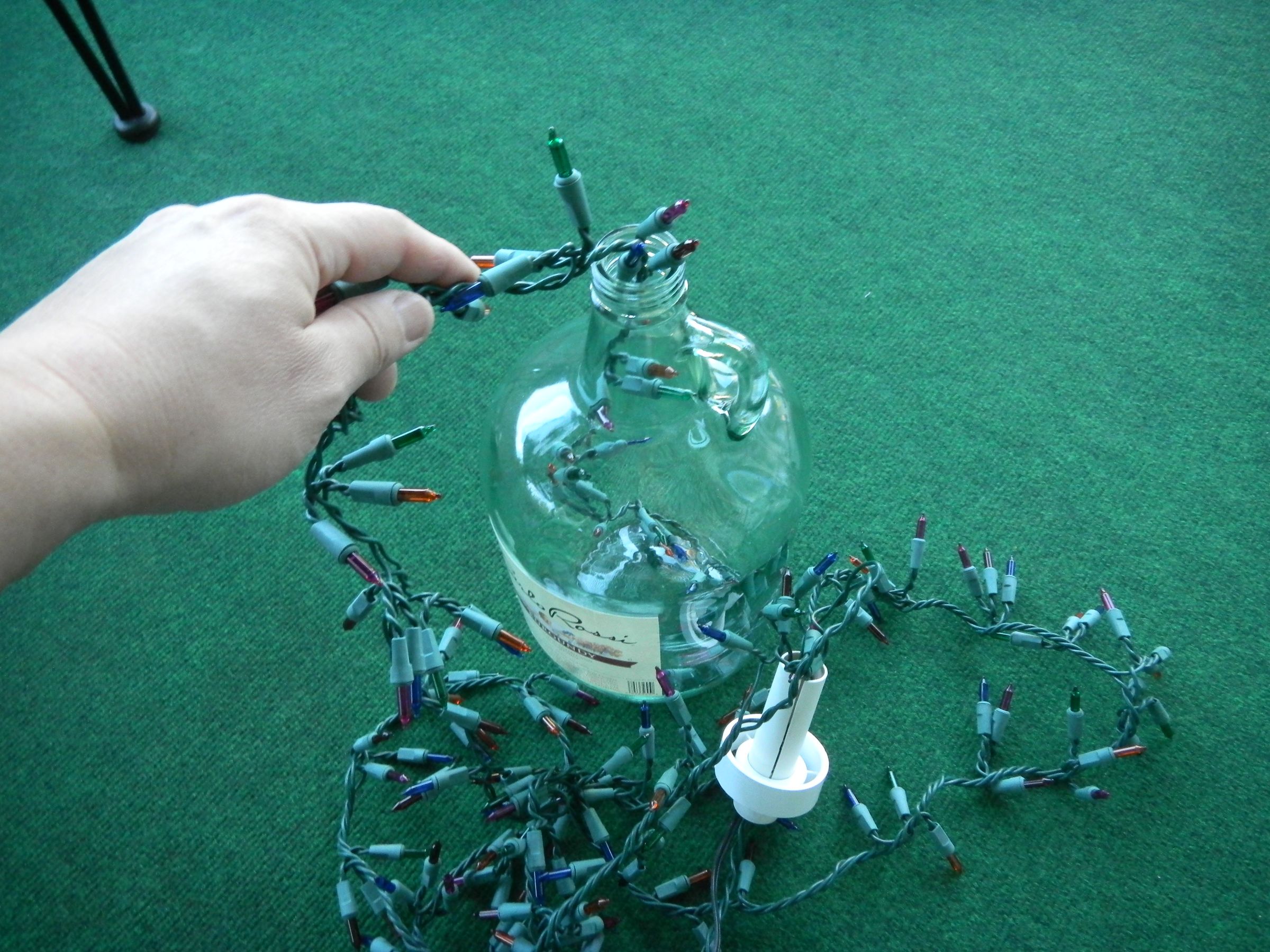 Wine Bottle Lamp 4 Steps (with Pictures) Instructables