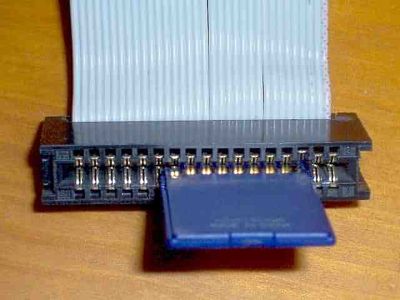 SD/MMC Fits in Floppy Edge-connector : 8 Steps (with Pictures ...