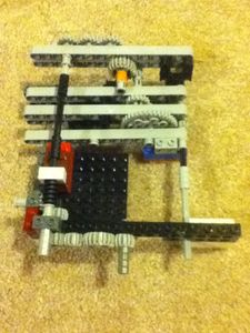 100% Lego Clock