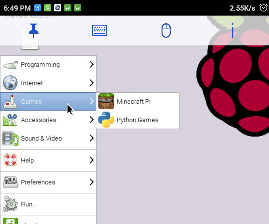 How to connect Raspberry Pi to mobile screen