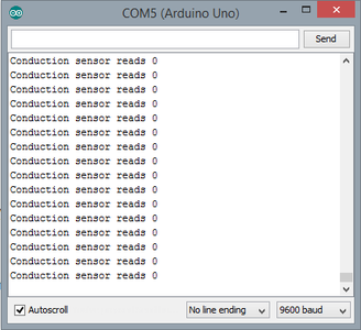 Open the Serial Monitor