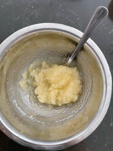 Sugar, Lemon Zest and Wet Ingredients