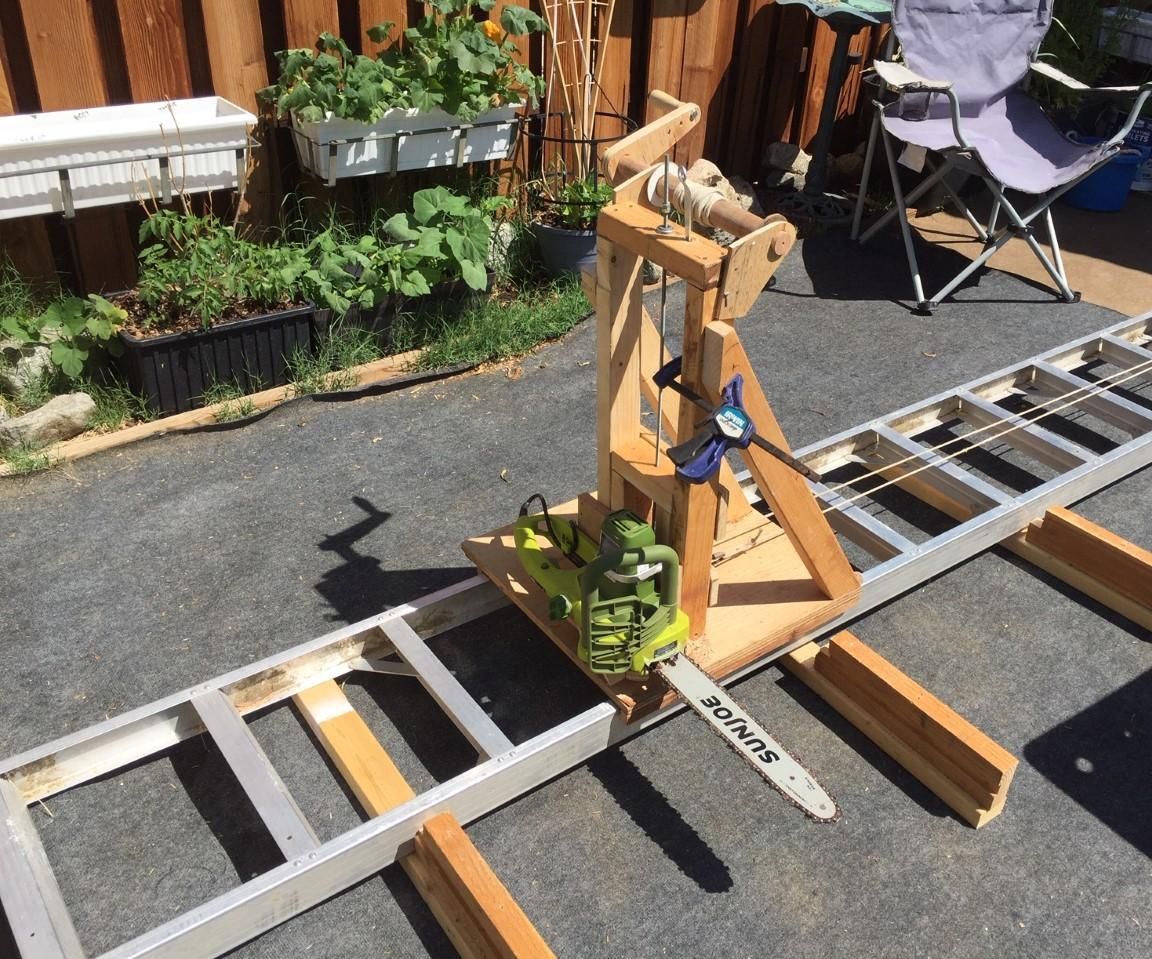 Electric Chainsaw Mill 7 Steps (with Pictures) Instructables