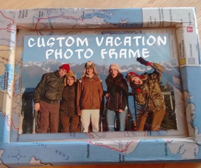 Custom Vacation Photo Frame