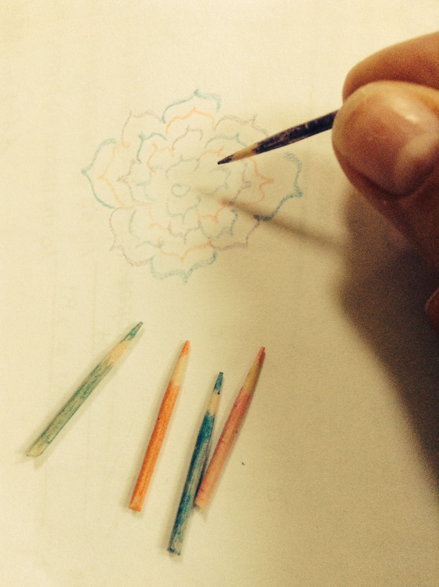 Tiny Colored Pencils