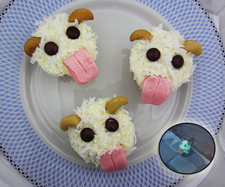 League of Legends Poro Cupcakes
