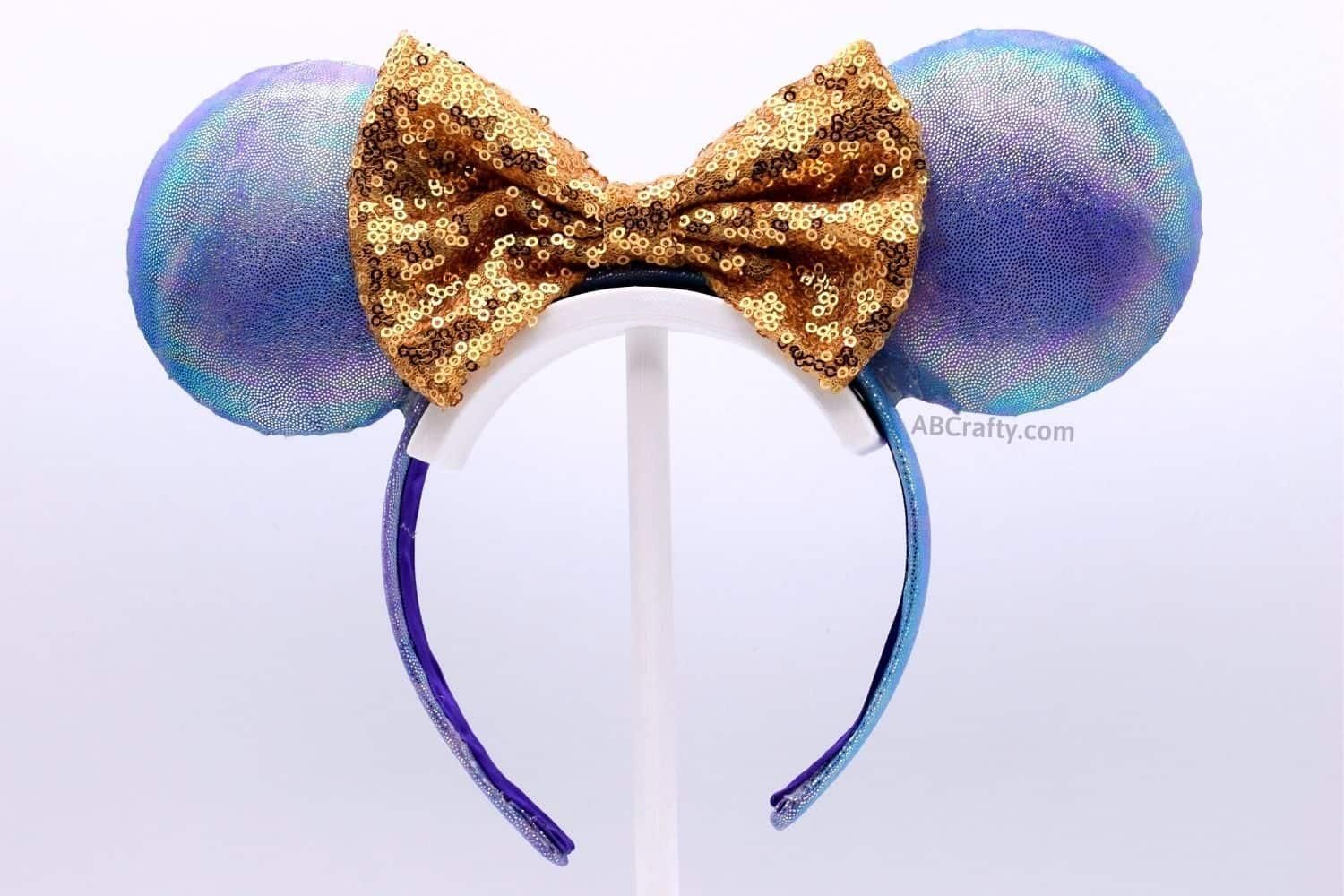 Iridescent Light Up Mickey Mouse Ears : 12 Steps (with 