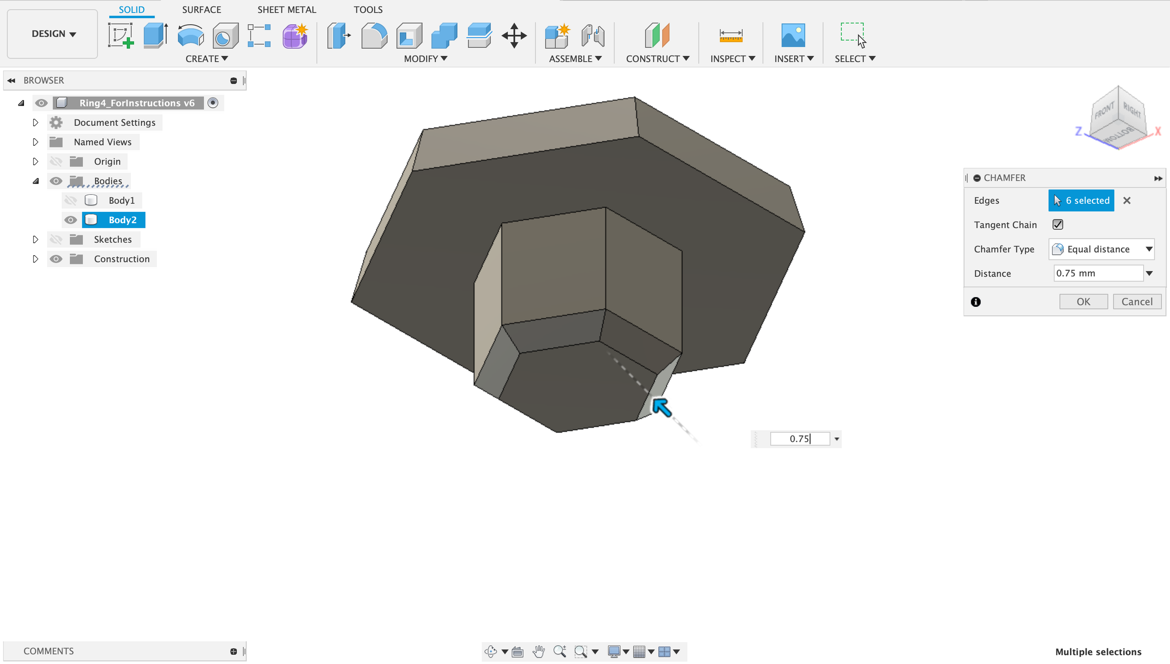 Bit Driver Ring (3D Printed, Wearable Hex Bit Driver) : 12 Steps (with ...