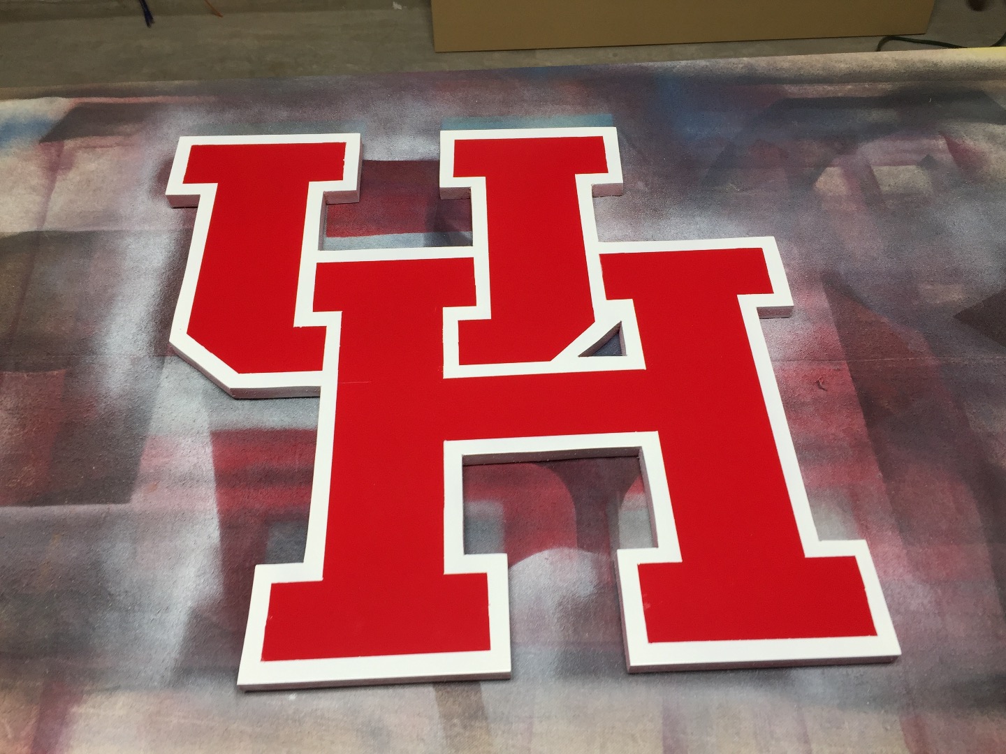 University of Houston Wall Art 10 Steps (with Pictures) Instructables
