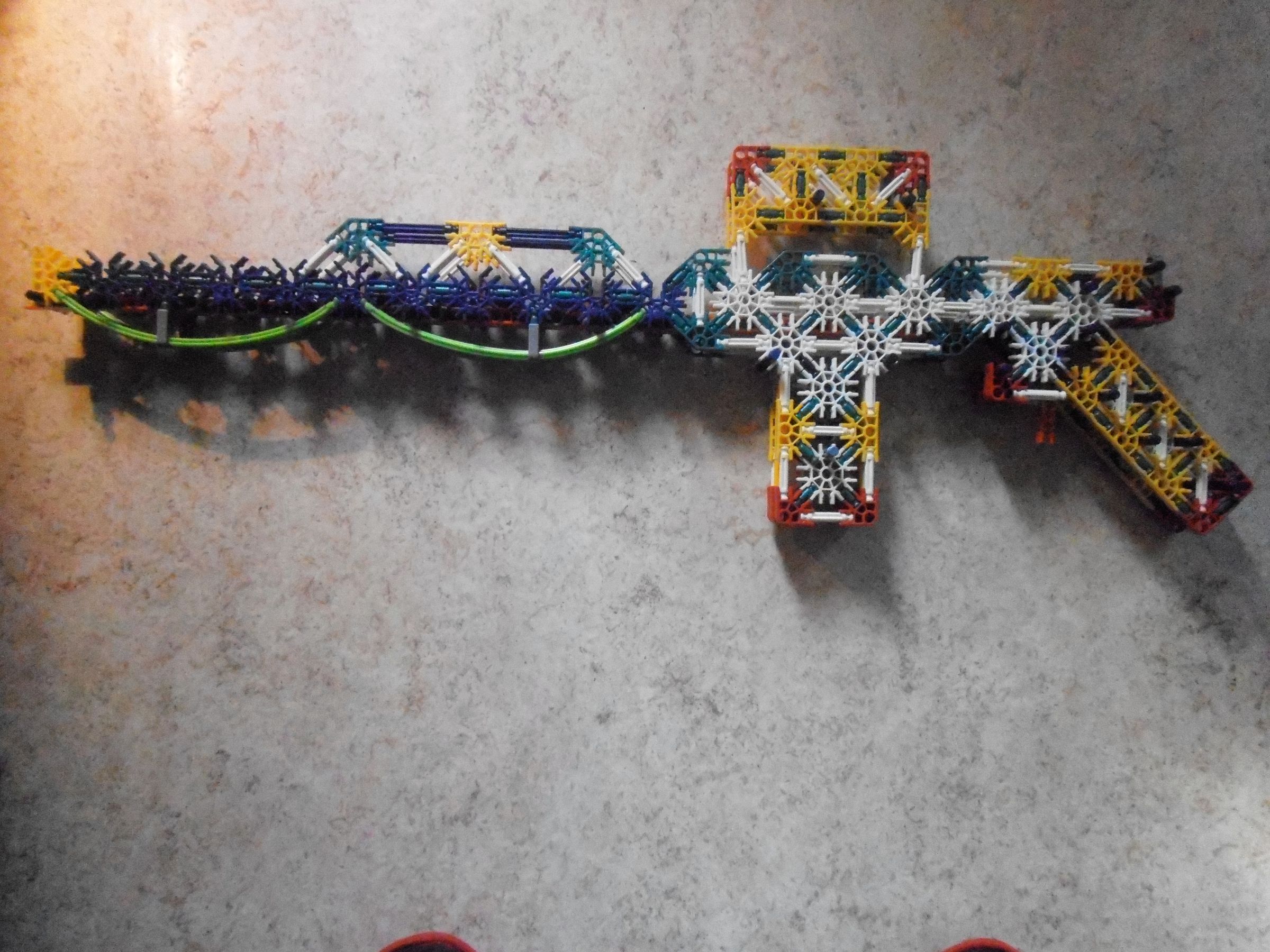 My New K'nex Gun : FRSS - 001 [ Final Revenge Slingshot Sniper ] + 5 K'nex Gun in Constructions !