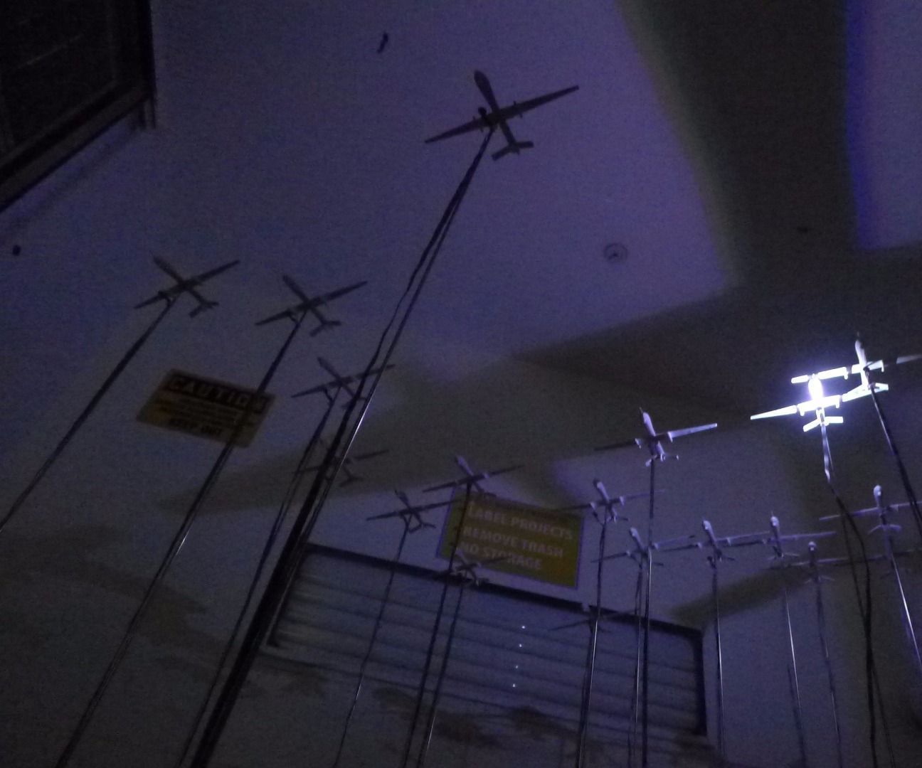 3D Printed Drone Strike Data Installation