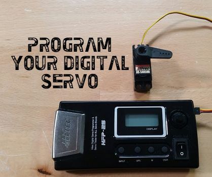 Hitec HFP-25 Programmer - How to Adjust Hitec Digital Servo Endpoints