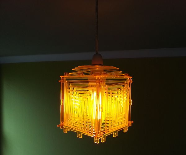 Acrylic Laser Cut Lampshades