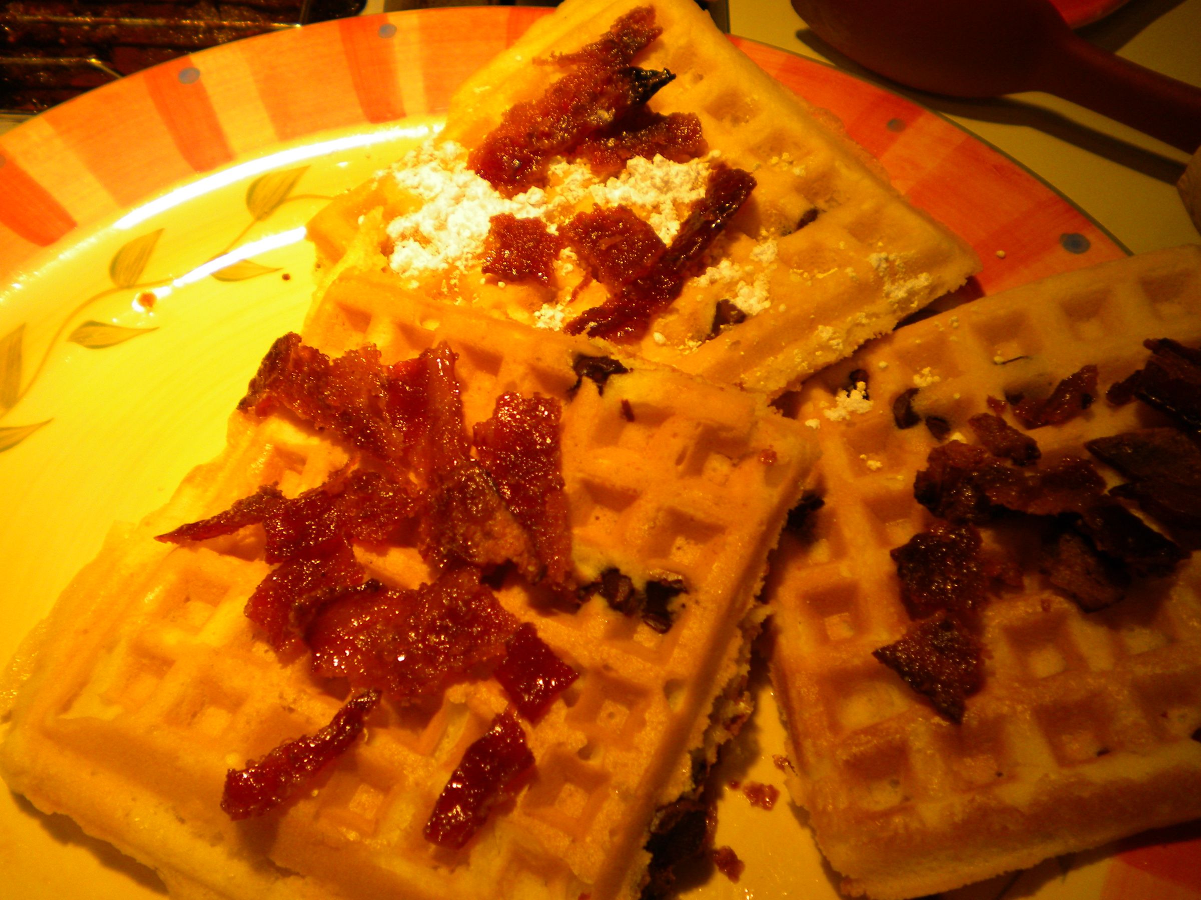 Candied Bacon Waffle Cookies! 3 Steps (with Pictures) Instructables