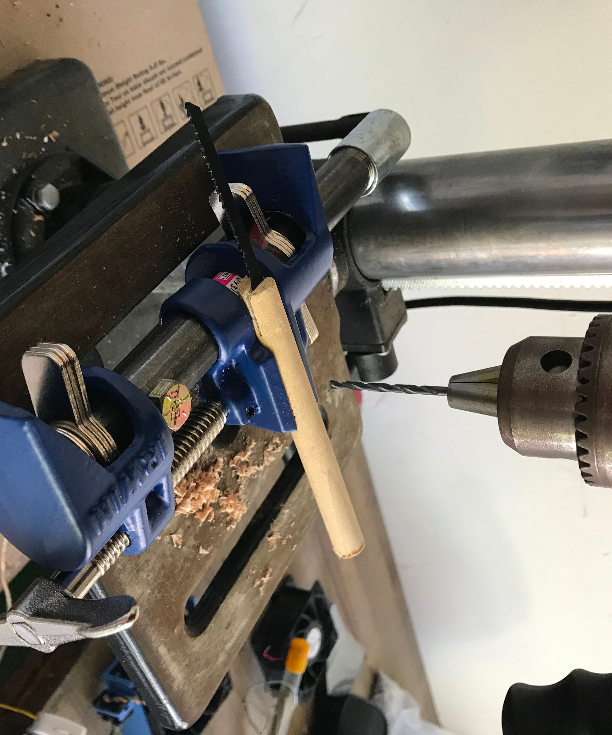 Simple DIY Drill Press Vise