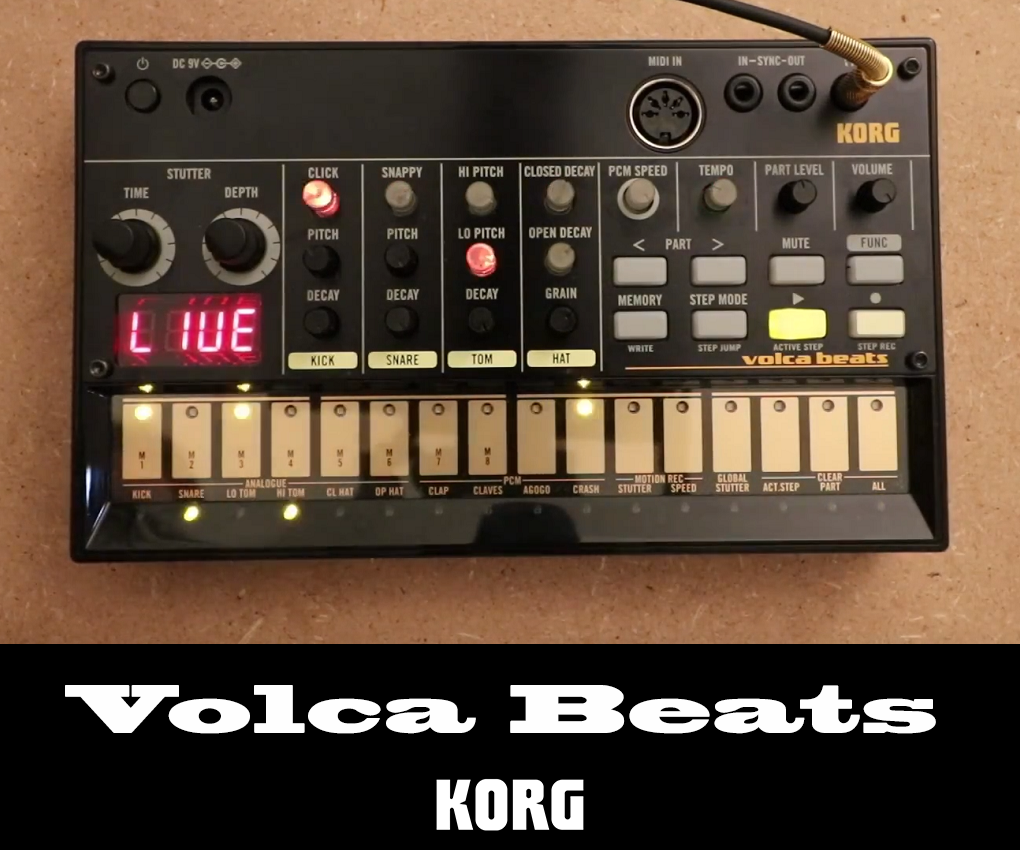 Korg Volca Beats Tutorial Bedienung Deutsch | Analoger Synthesizer