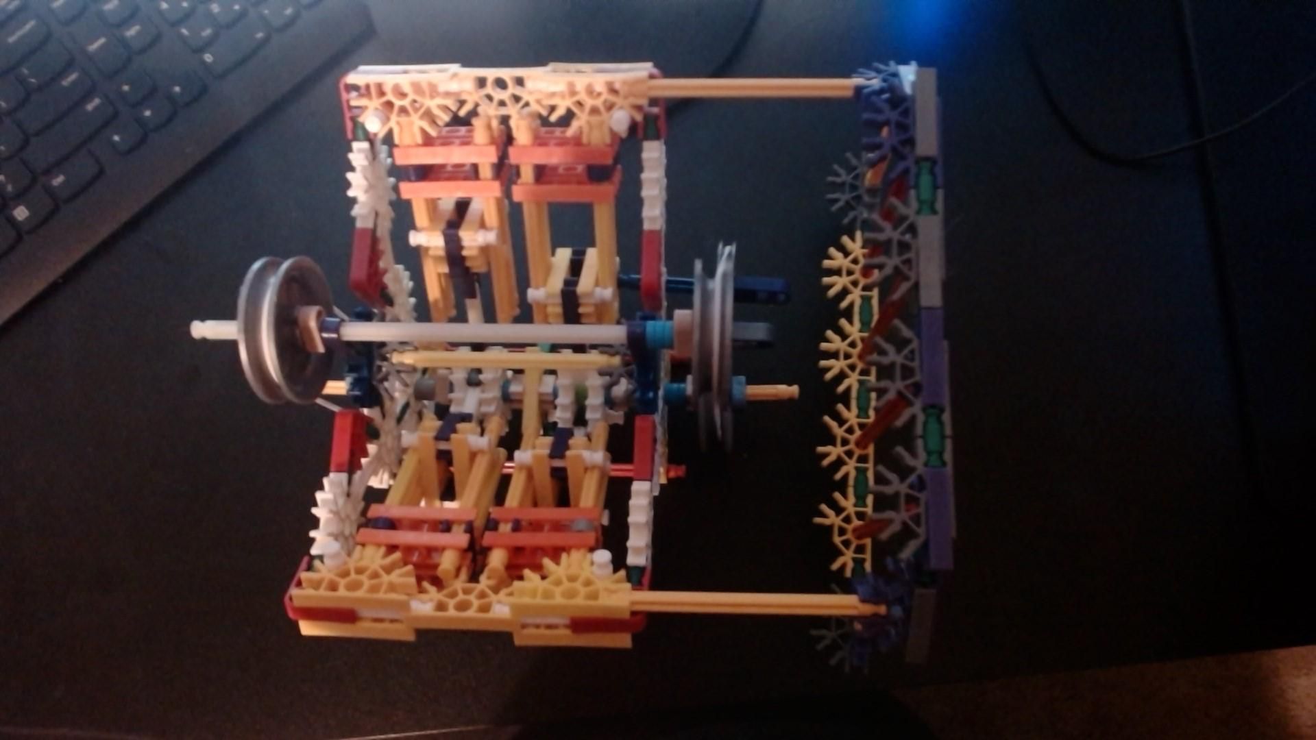 Knex V4 Engine Supercharged 5 Steps Instructables